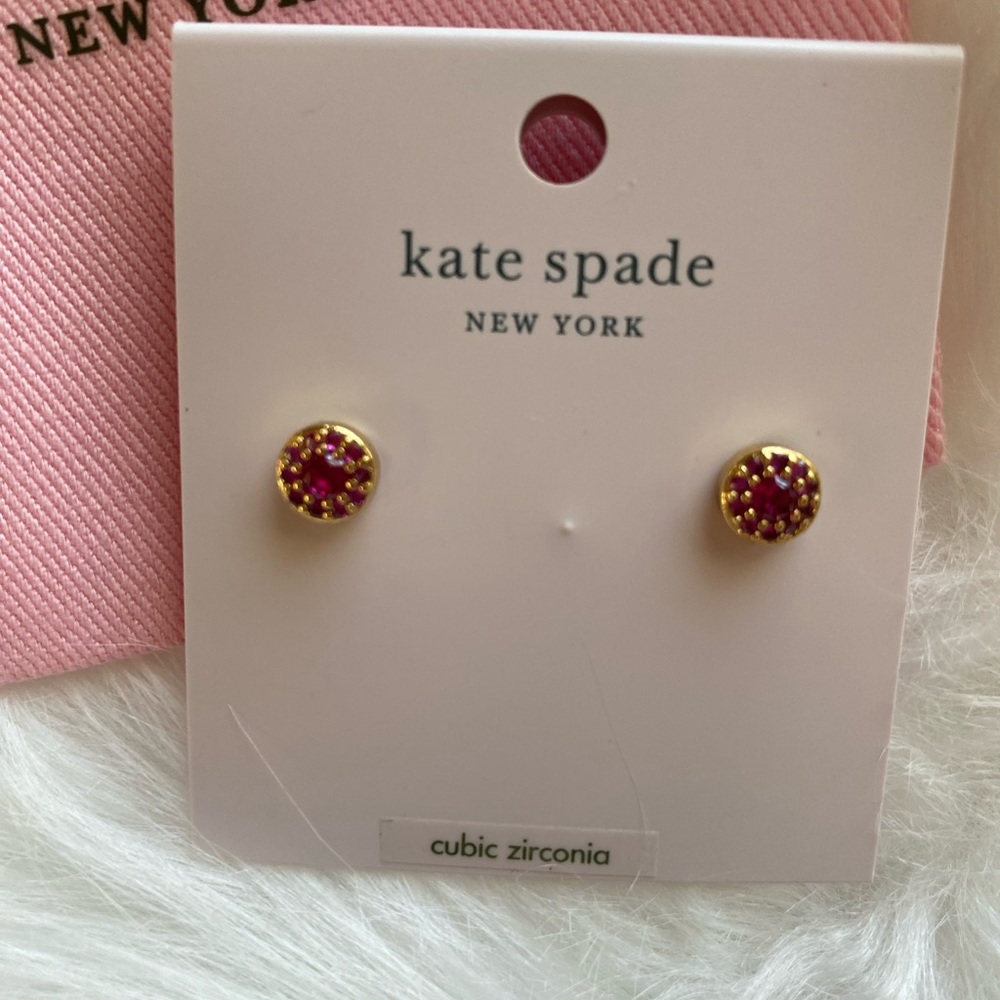 kate spade something sparkly pave studs. New with tags - Picture 1 of 5